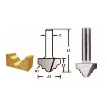 Makita D-48206 Klasik Dalma Kesme Freze Bıçağı (Çift Bıçak)