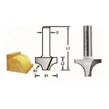 Makita D-48278 Korniş Profil Freze Bıçağı (Çift Bıçak)