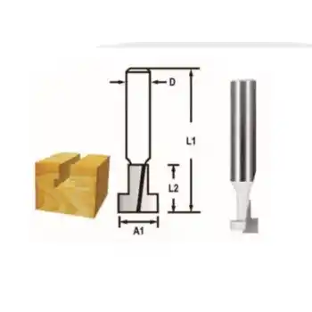 Makita D-48907 Fitil Freze Bıçağı (Çift Bıçak)