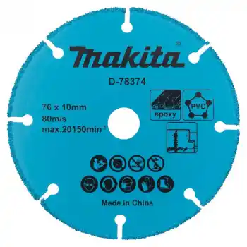 Makita D-78374 Tungsten Karbür Kesme Diski 76x100mm