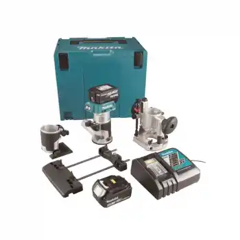 Makita DRT50RTJX9 Akülü Freze Seti