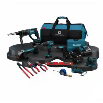 Makita HIGHLINE 500 Power 15 Parça Profesyonel Akülü El Aleti Seti