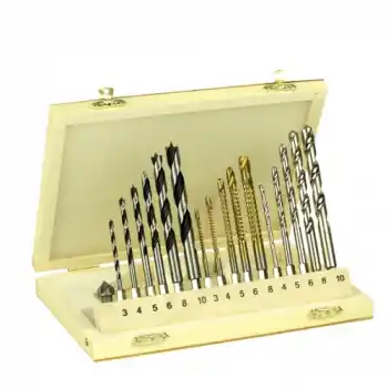 Mannesmann 54317 Matkap-Freze Uç Seti, 17 Parça