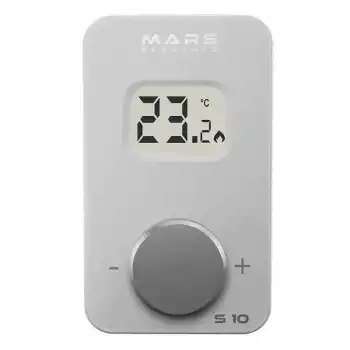 Mars S10 Kablosuz Dijital Oda Termostatı Beyaz