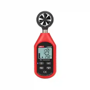 Mastech UT363BT Bluetooth Bağlantılı Mini Rüzgar Ölçer