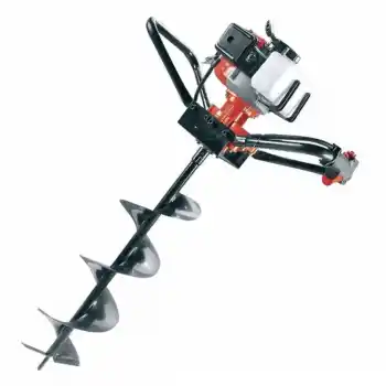 Max-Extra Benzinli Toprak Burgu Makinası + Burgu 150 mm