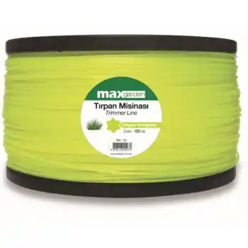 Maxgarden 734100 3mm 6 Köşe 1000 Metre Tırpan Misinası