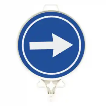 MaxSafety MS1-2903 Yuvarlak Trafik Uyarı Levhası