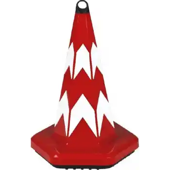 MaxSafety MS1-5021 50 Cm Ağır Kedi Gözlü Reklam Konisi