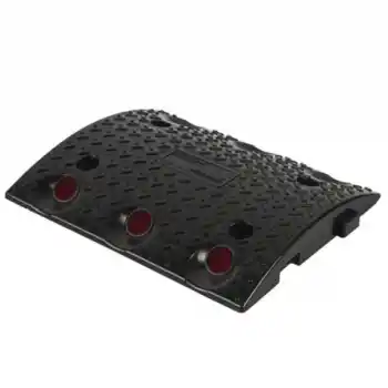 MaxSafety MS1-9030 Oval Hız Kesici Siyah Kasis