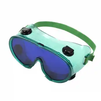 MaxSafety S1551 Ventilli Buğulanmaz Mavi Cam Gözlük