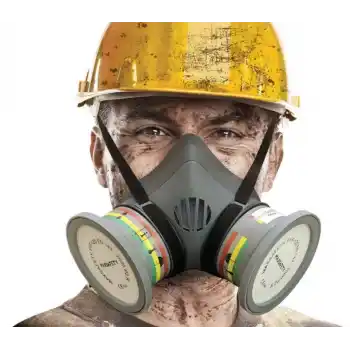 MaxSafety YYM-SET2 Çift Filtreli Hazır Set Yarım Yüz Solunum Maskesi