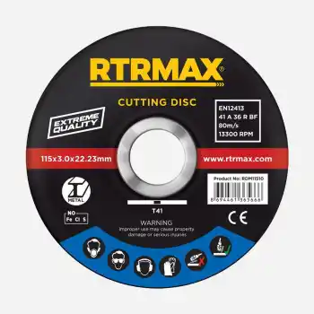 Rtrmax RDM23018 Metal İnox Kesici Disk 230x1.8x22