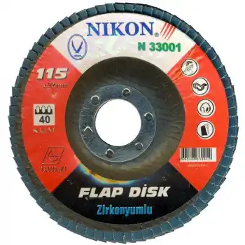 Nikon N33005 115mm 80 Kum Zirkonyumlu Flap Disk