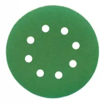 Nikon NIK52036 125mm 80 Kum 8 Delik Alüminyum Oksit Cırtlı Film Disk Zımpara