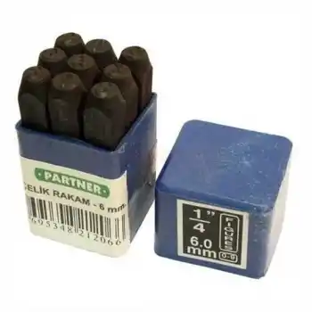 Partner PT21203 3mm Çelik Rakam