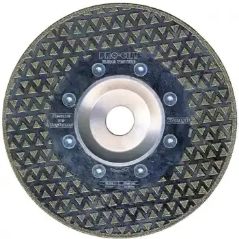 Procut 50957 180mm DTF Serisi Elmas Flanşlı Kesme Taşlama