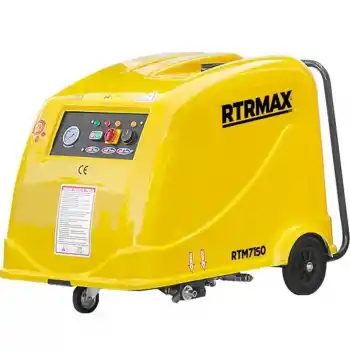 Rtrmax RTM7150 Profesyonel Sıcak Soğuk Basınçlı Yıkama Makinesi 250 Bar
