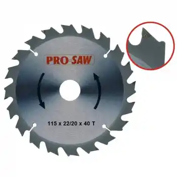 Prosaw 51202 Ahşap Sunta Daire Testeresi 115mm