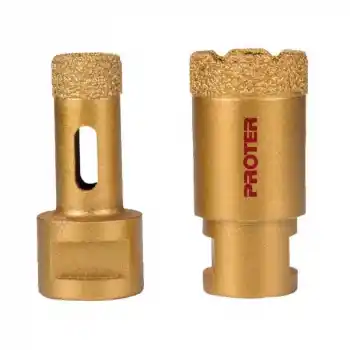 Proter 22mm M14/Gold Granit ve Mermer Delme Panç