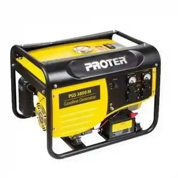 Proter PGS 3800M Monofaze Marşlı Benzinli Jeneratör