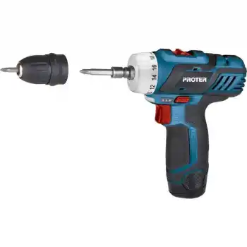 Proter Pst 222 Plus Şarjlı Akülü Vidalama