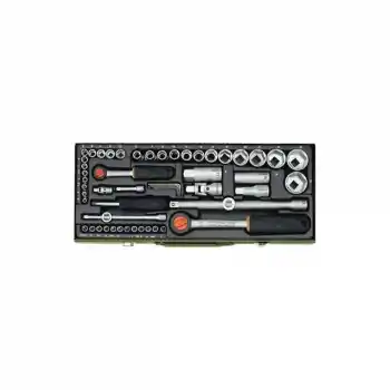 Proxxon 23040 1/4 ve 1/2 56 Parçalı Lokma ve Bits Takım