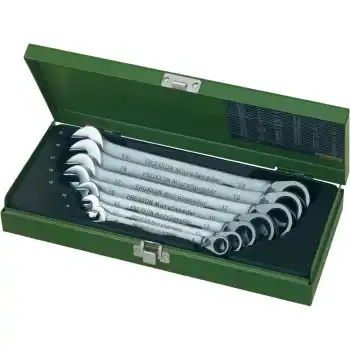 Proxxon 23124 7 Parçalı Cırcırlı Kombine Anahtar Takım