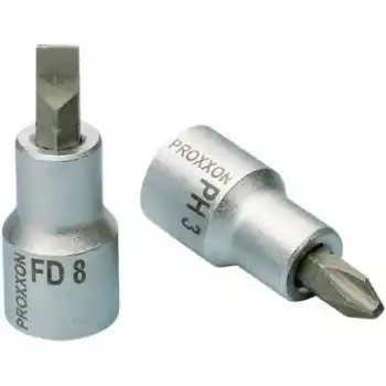 Proxxon 23462 1/2 Düz Uçlu Lokma Tornavida