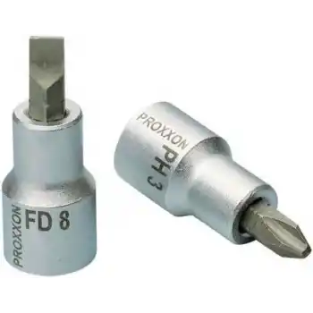 Proxxon 23474 1/2 PH4 Yıldız Uçlu Lokma Tornavida
