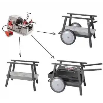 Ridgid 58007 1996 Öncesinde Üretilen 535 için Makine Sehpa Adaptörü Braketi