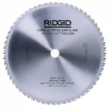 Ridgid 58476 Model 590L için 355x25.4 80 Diş Elmas Testere Ağzı