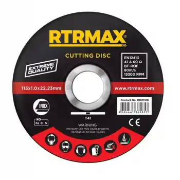 Rtrmax RDM18030 180x3.0x22 Metal Kesme Diski