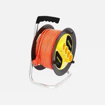 Rtrmax REM31550 Seyyar Makaralı Uzatma Kablosu 50 Metre 3*1,5 mm