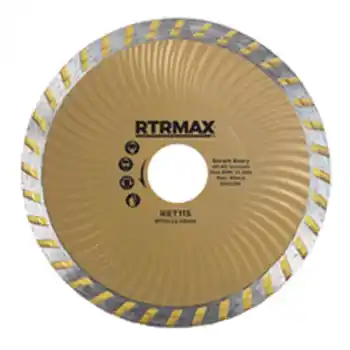 Rtrmax RET115 115 Turbo Kanallı Elmas Testere