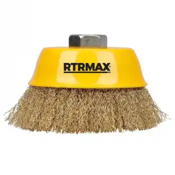 Rtrmax RH22210 100 Saçaklı Çanak Fırça