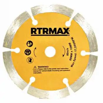 Rtrmax RRA089 RTM110 için 89mm Soketli Elmas Testere