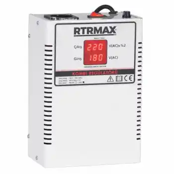 Rtrmax RTM5990 0,5 KVA Monofaze Röleli Tip Voltaj Regülatörü