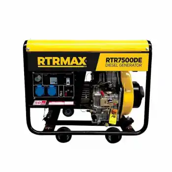 Rtrmax RTR7500DE 5.5 kVA Monofaze Marşlı Dizel Jeneratör