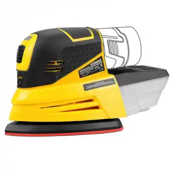 Rtrmax RTX1237B X-LION 12V Aküsüz Titreşimli Üçgen Zımpara Makinası