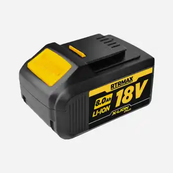 Rtrmax RTX1808P Yedek Batarya Plus Akü 18V 8.0 Amper