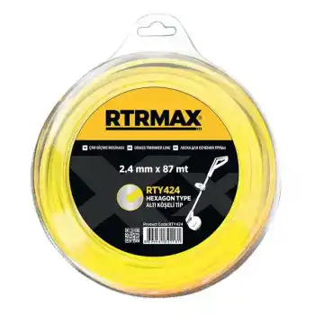 Rtrmax RTY435 3.5mmx41m Tırpan Misinası Sarı Altıköşe