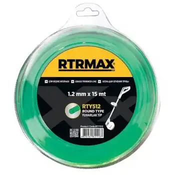 Rtrmax RTY520 2mmx126m Yeşil Yuvarlak Tırpan Misinası
