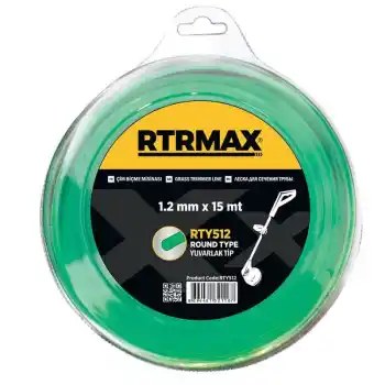 Rtrmax RTY530 3.0mmx56m Yeşil Yuvarlak Tırpan Misinası