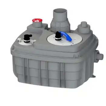 Sanihydro Sanicubic 1 VX Tek Motor Foseptik Öğütücü Tahliye İstasyonu 60 Lt.