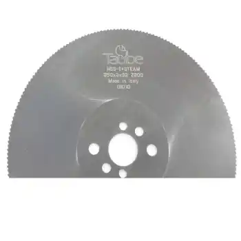 Taube TC4 HSS-E HSS Kobaltlı Daire Testere (4 Hatve Diş) 225x1,9x32 180 Diş