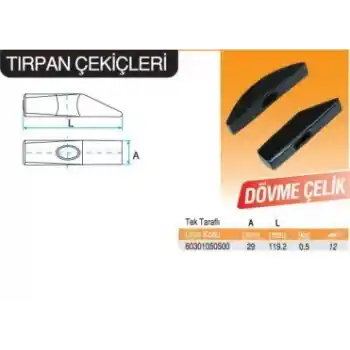 Kanca Tek Taraflı Tırpan Çekici 500 gr