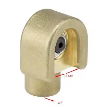 Pressol 12062 125 Tekalamit Buton Başlık (Pirinç) 16MM 1/8F