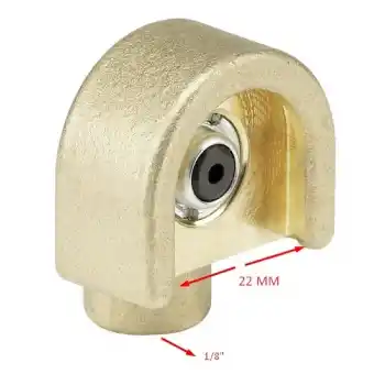 Pressol 12063 125 Tekalamit Buton Başlık (Pirinç) 22MM 1/8F