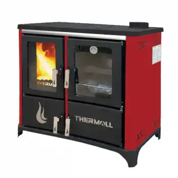 Thermall T-25 Yşk Şömineli Kuzineli Fırınlı Kat Kalorifer Sobası